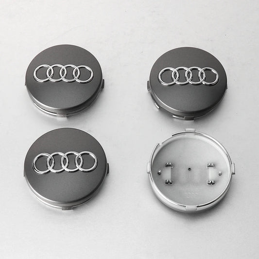audi wheel center caps