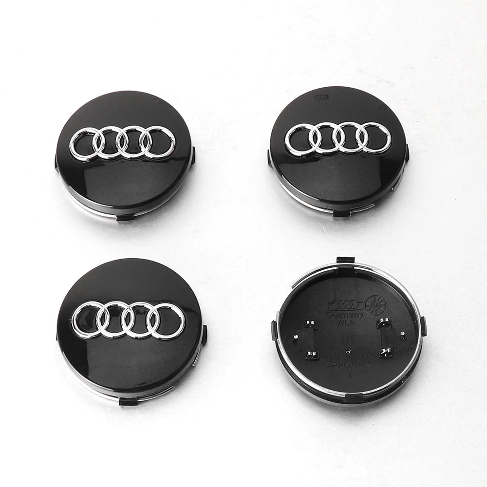 audi wheel caps