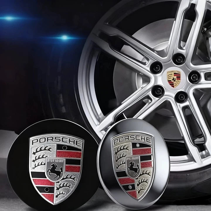 porsche center caps