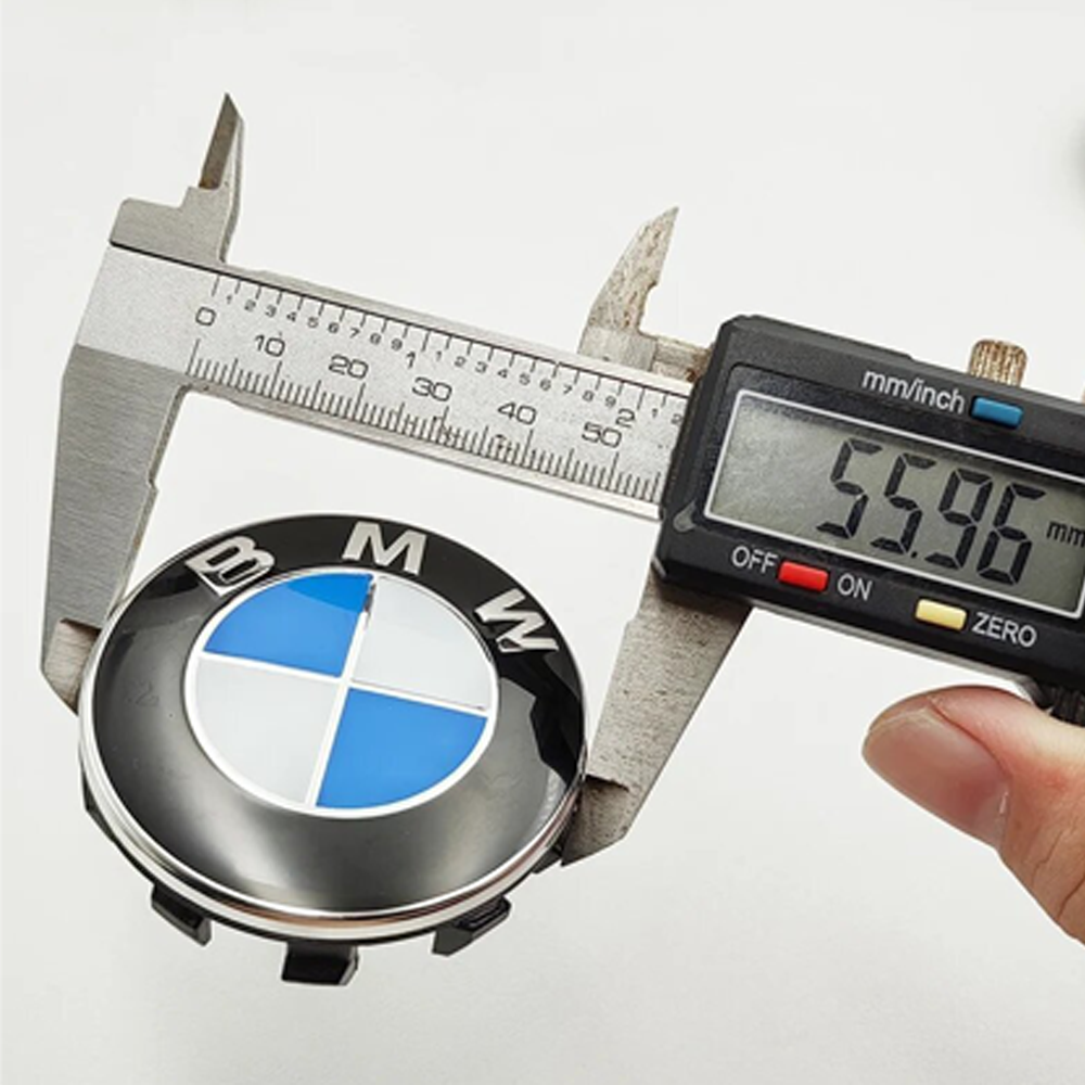 BMW Centre Caps 56mm – Set of 4 Alloy Wheel Hub Caps