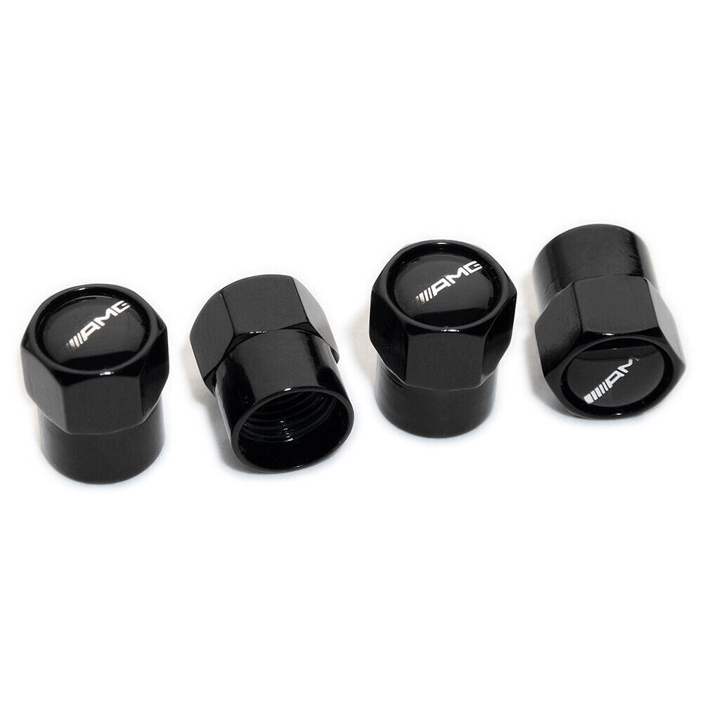 AMG Tyre Valve Dust Caps – Black