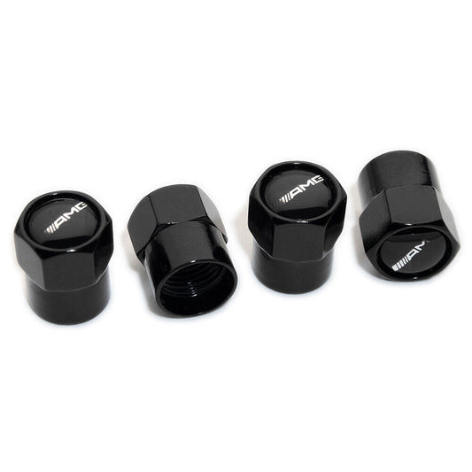 AMG Tyre Valve Dust Caps – Black