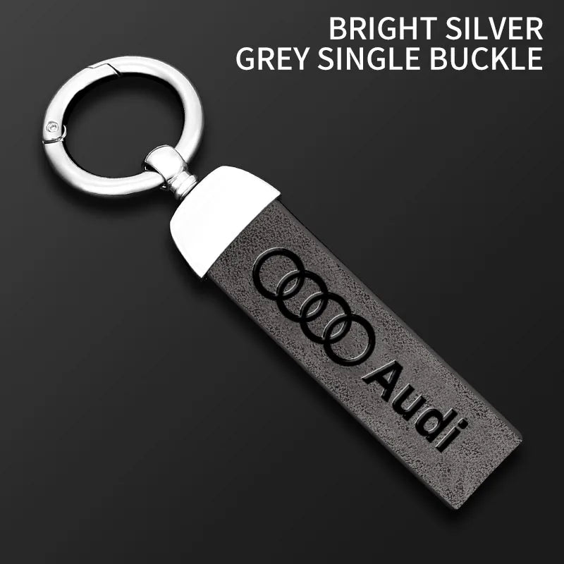 audi leather keychain
